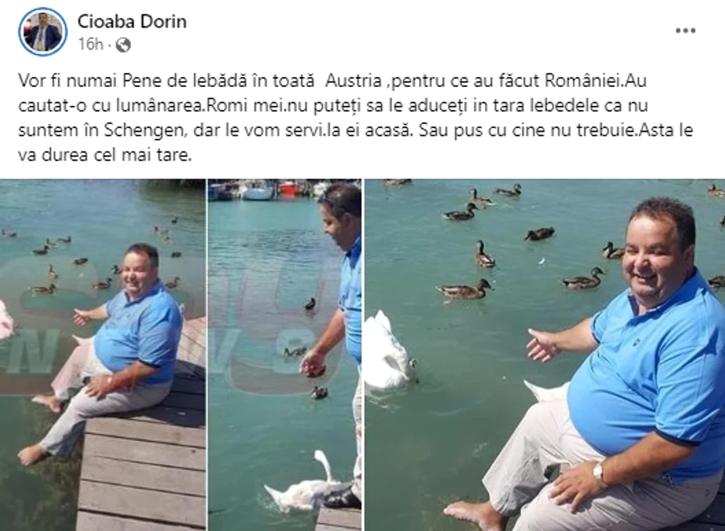 Regele Cioabă a sunat mobilizarea și a oferit și un exemplu ilustrat de „atac”. foto: Facebook