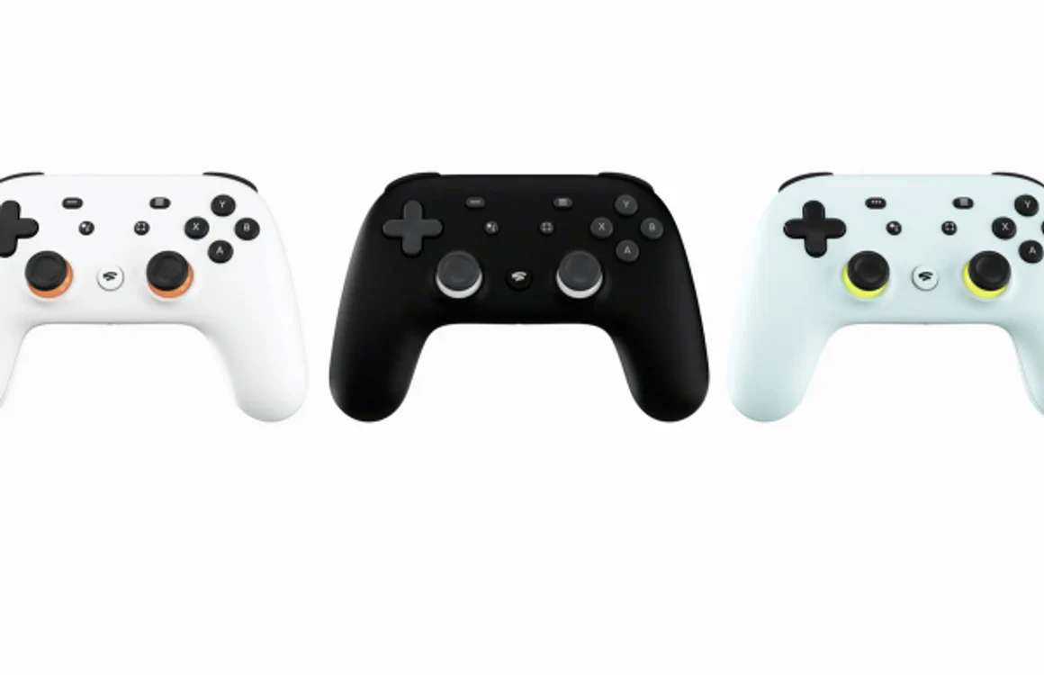 Google Stadia controller FOTO via The Verge