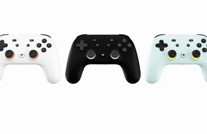 Google Stadia controller FOTO via The Verge