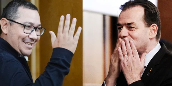 Articol - Victor Ponta & Ludovic Orban / FOTO Mediafax Foto