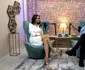 Andreea Raicu la podcastul lui Teo Trandafir. FOTO: captură