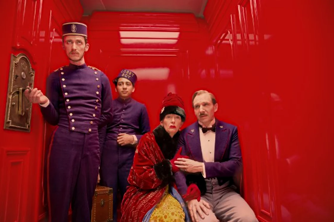 O scenă din "Grand Budapest Hotel", favorit la Oscar 2015