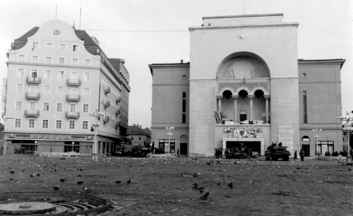 Tancuri în Timișoara FOTO Urban Tamas