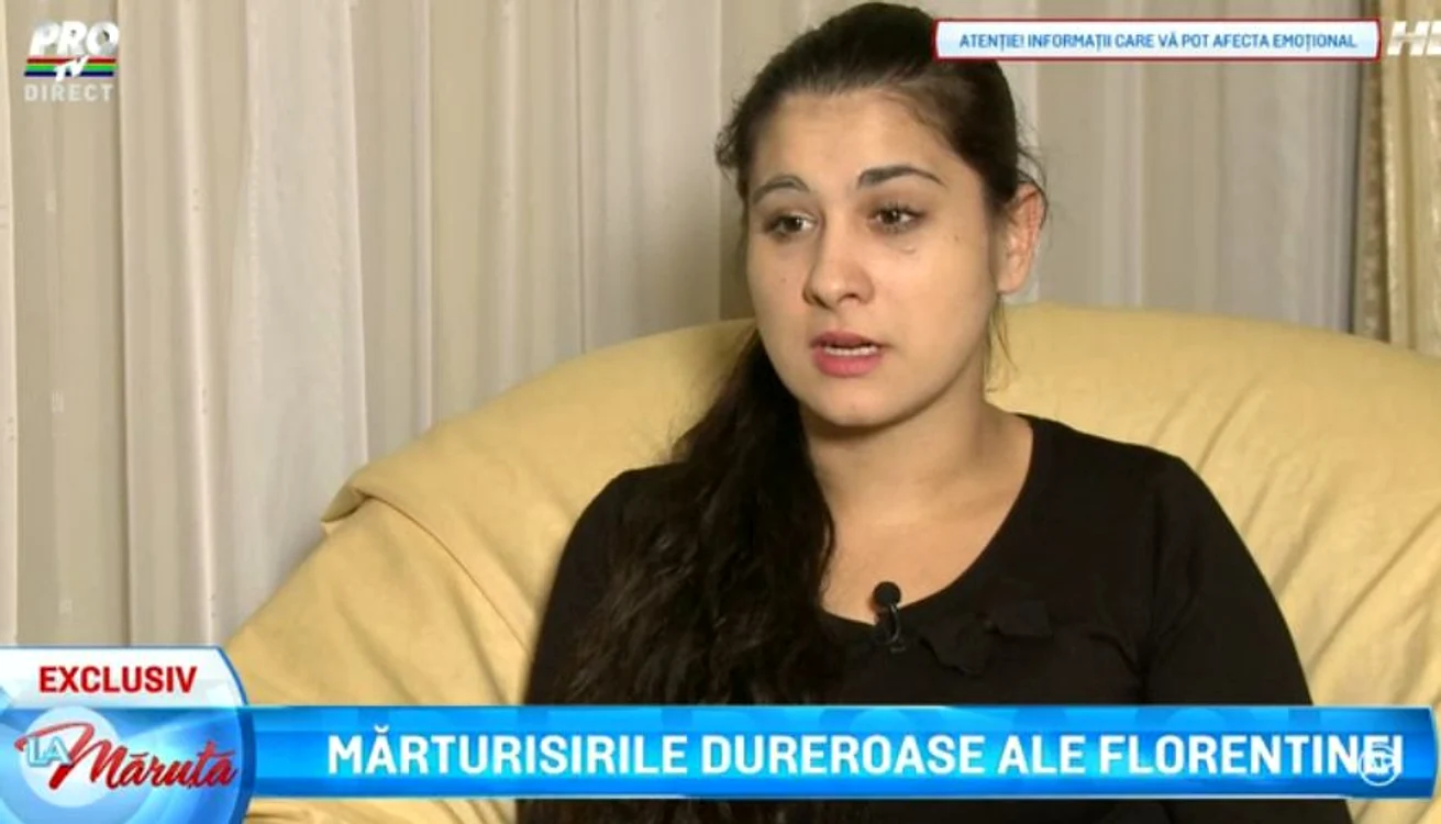 Florentina, prietena Ioanei, nu se simte deloc vinovată de cele întâmplate