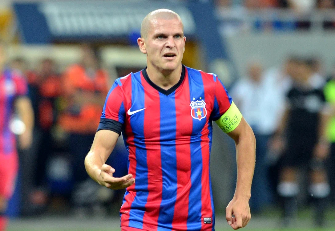 Alexandru Bourceanu, căpitanul echipei Steaua FOTO Răzvan Păsărică