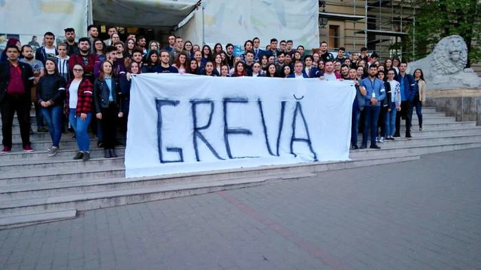 Grevă japoneză la Iaşi FOTO Liga Studenţilor