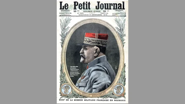 Generalul rus Belaev: „Generalul Berthelot are o burtă atât de mare pentru ca să poată încasa toate loviturile de picior pe care i le voi da eu în spate!“ jpeg
