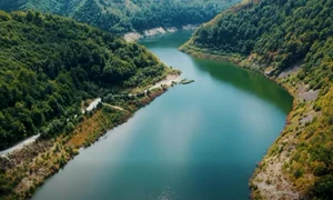 Barajul Leșu fost reabilitat Foto: Apele Române