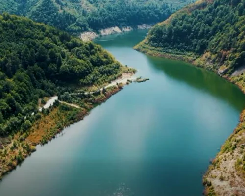 Barajul Leșu fost reabilitat Foto: Apele Române