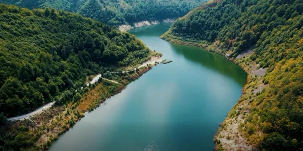 Barajul Leșu fost reabilitat Foto: Apele Române