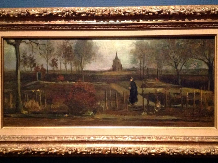 ,,Le Jardin du presbytère de Nuenen au printemps" - Vincent Van Gogh