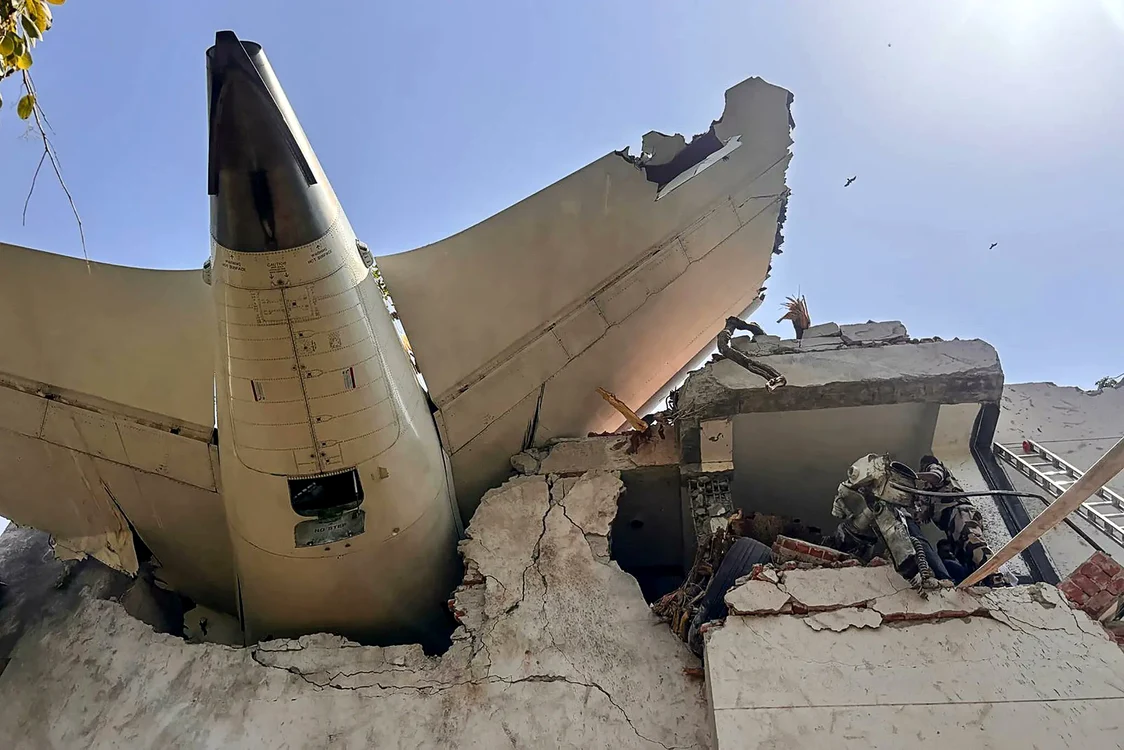 Avionul implicat în tragedia din India FOTO: X