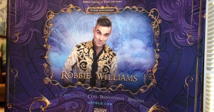 robbie williams cluj