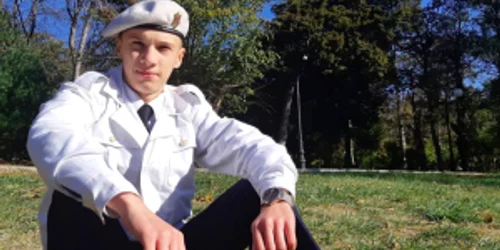 Iosif Corneliu Mitroi - elevul de la liceul militar din Craiova mort la mare Sursa Facebook