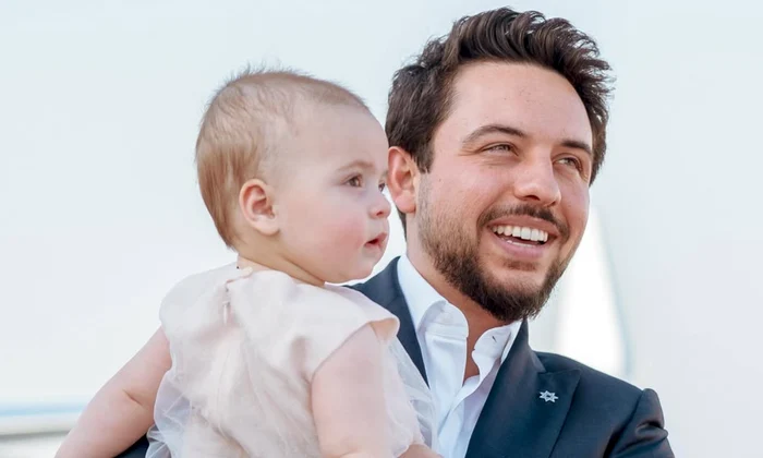 Prințul Hussein al Iordaniei cu fiica sa, Prințesa Iman, Foto Instagram