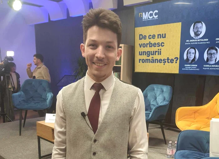 Daniel Rotaru vrea să-i învețe română pe elevii maghiari. FOTO: Remus Florescu