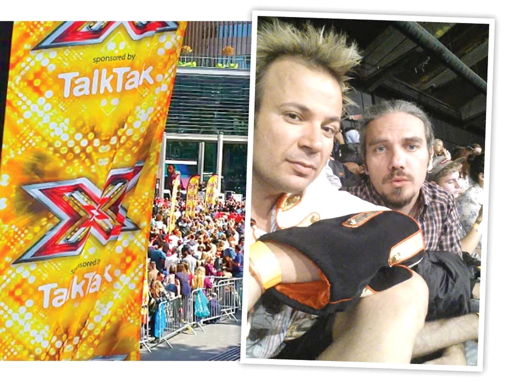Dan Helciug şi Ionuţ  Negrişanu, la  preselecţiile X-Factor