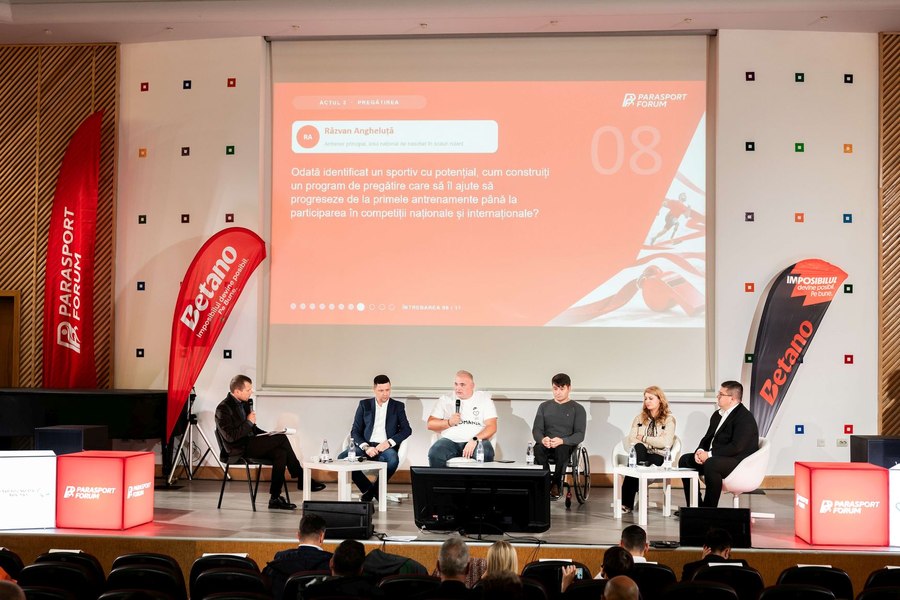 PARASPORT FORUM,  inițiativa națională susținută de Betano pentru dezvoltarea bazei de antrenori din sportul paralimpic