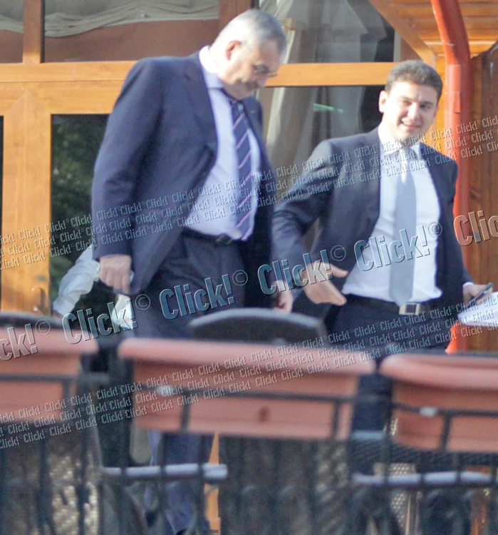 Vlădescu şi Boureanu s-au despărţit cu zâmbetul pe buze şi cu o strângere de mână