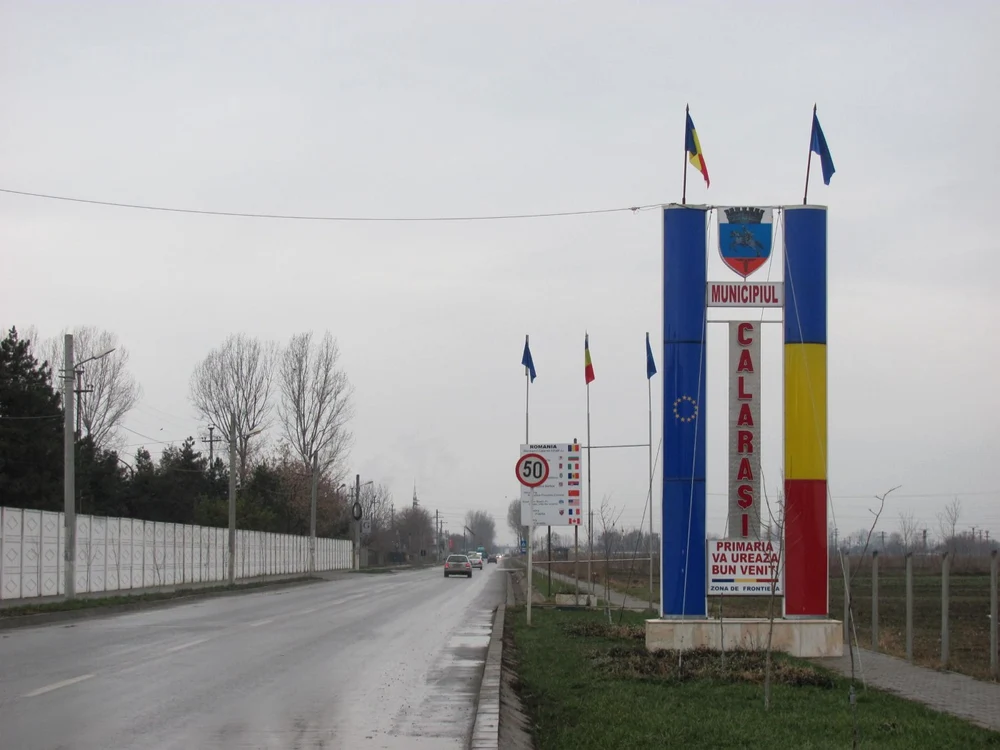 La dreapta, şoseaua de centură a oraşului Foto:Adevărul