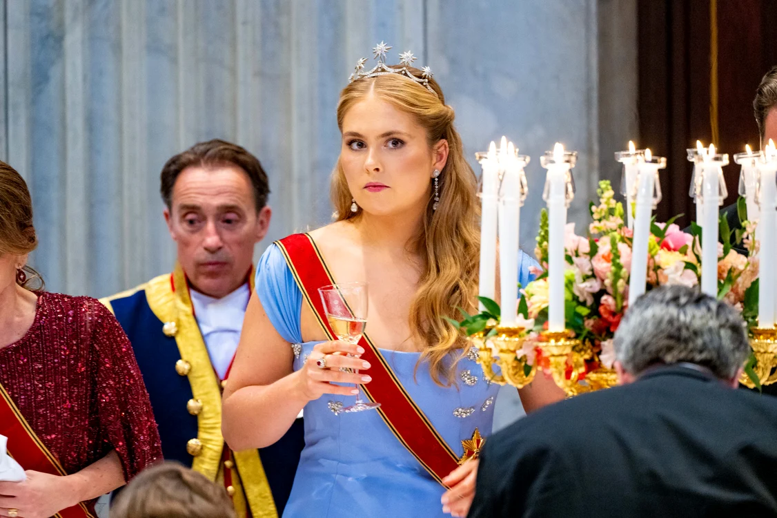 Prințesa Amalia, dineu de stat cu tiara Steaua Olandeză, Profimedia (4) jpg