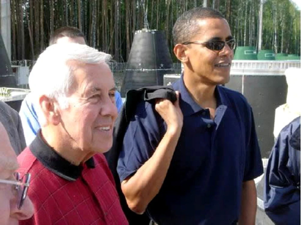 Senatorul Richard Lugar şi preşedintele Obama, priteni vechi