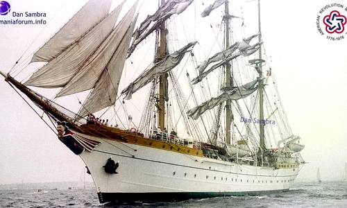 Bricul «Mircea» a participat la aniversarea Bicentenarului SUA, iunie iulie 1976 / FOTO  jpeg