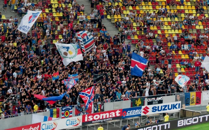 Peluza Sud Steaua FOTO Diana Seceleanu