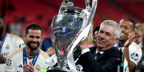 Carlo Ancelotti, antrenorul lui Real Madrid (EPA) jpg