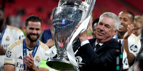 Carlo Ancelotti, antrenorul lui Real Madrid (EPA) jpg