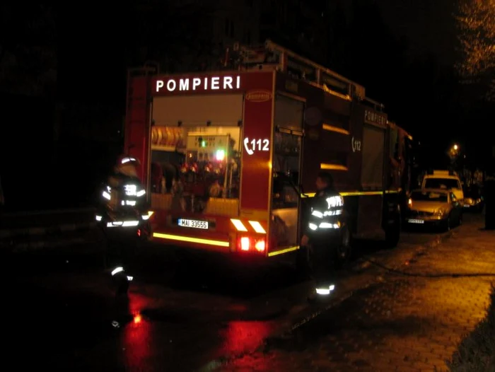 incendiu in localitatea Tinca