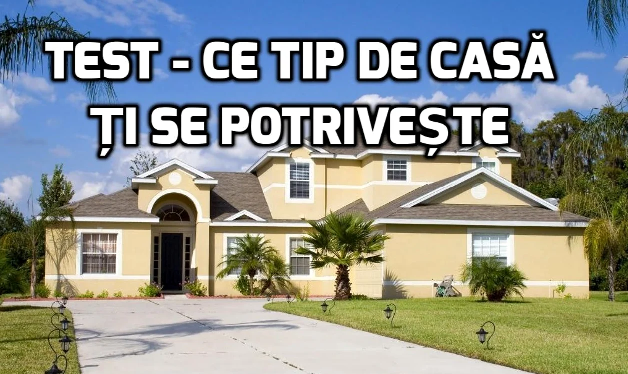 Test - Ce tip de casă ți se potriveștefoto: playbuzz.com