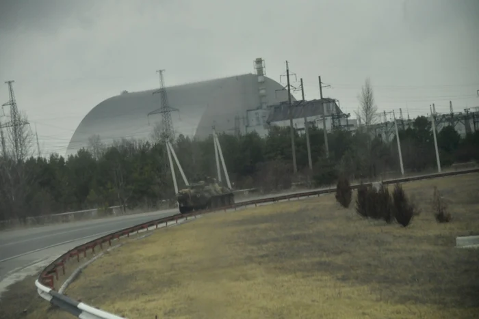 Centra nucleară de la Cernobîl/FOTO:EPA/EFE
