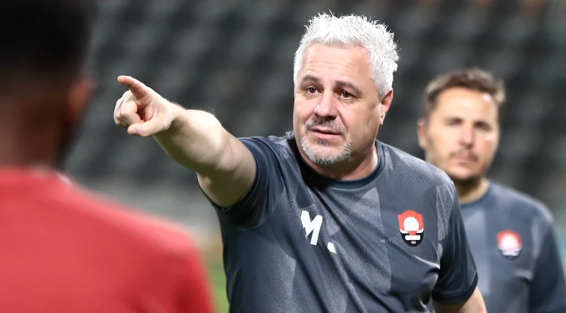 Marius Șumudică nu accepta să fie călcat în picioare. Foto Facebook