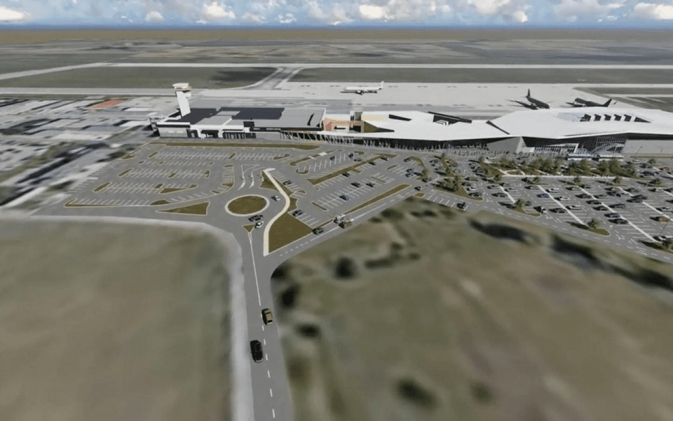 Noul terminal de pe Aeroportul Timișoara va arăta ca un veritabil mall. Când va fi gata