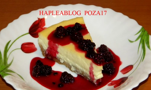 cheesecake cu sos de mure 17 jpeg