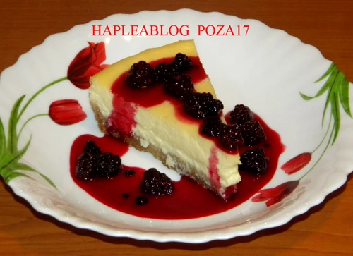 cheesecake cu sos de mure 17 jpeg