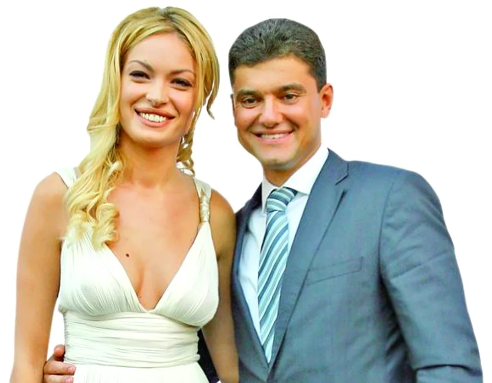 Valentina Pelinel şi Cristian Boureanu, pe vremea când formau un cuplu fericit
