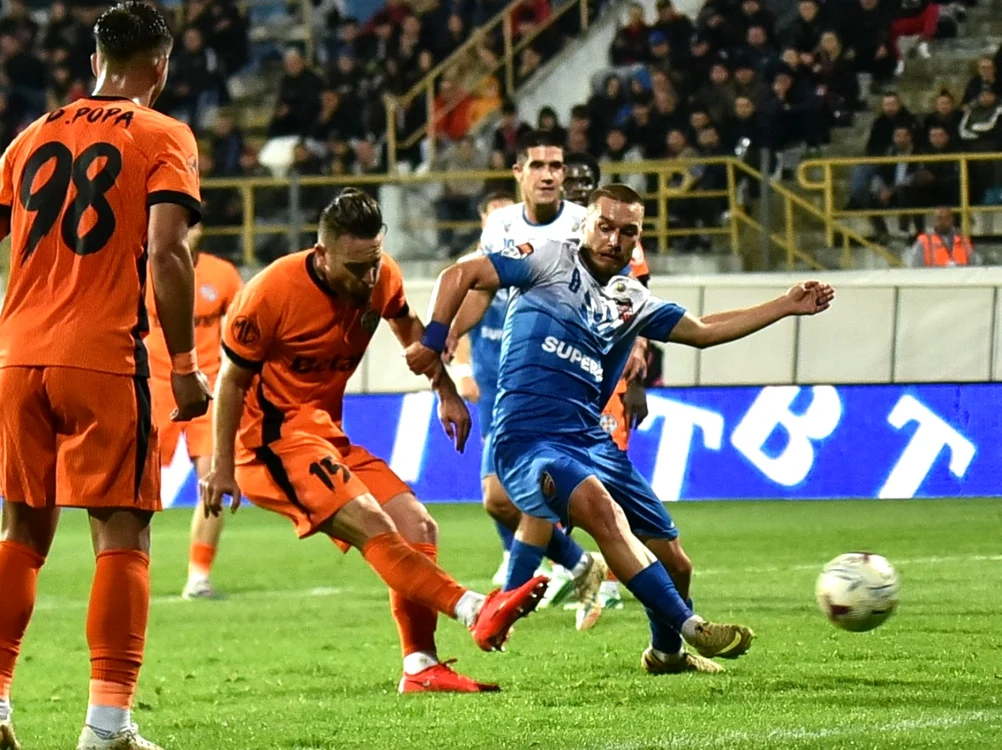 Bistrițeanul Bradu a marcat unicul gol al meciului cu FCSB