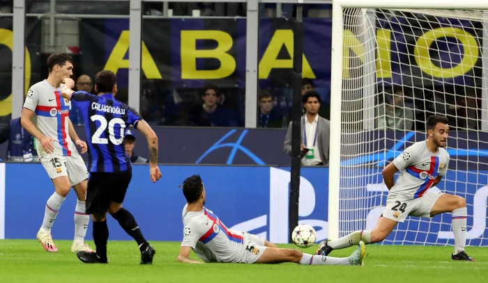 Inter a învins-o fără drept de apel pe Barça (FOTO: EPA)