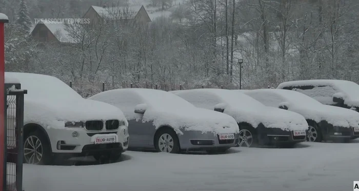 A nins puternic în Bosnia și Herțegovina (Foto: captură video Youtube AP)