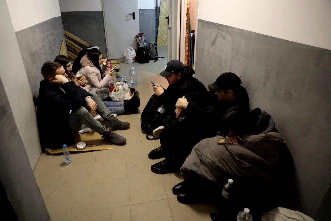 Razboi Ucraina Kiev bombardament distrugeri refugiati 24 25 februarie 2022 FOTO Profimedia