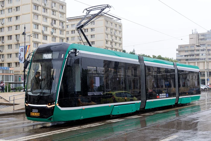 Tramvaiul, în probe prin oraș