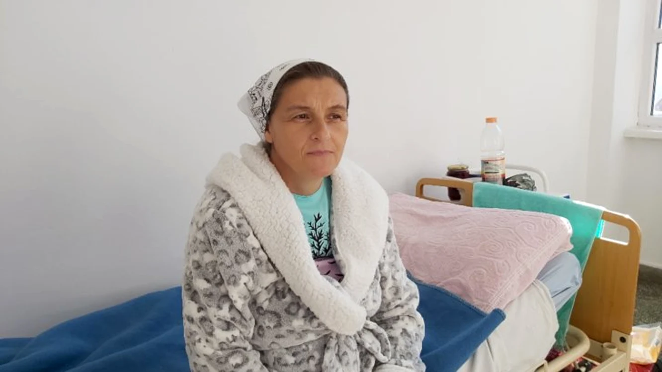 Copiii familiei Văcaru dorm în paturi suprapuseFoto: captură video PROTV