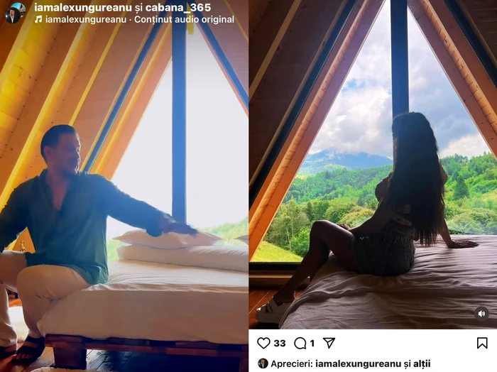 Cei doi au poze din același. loc.