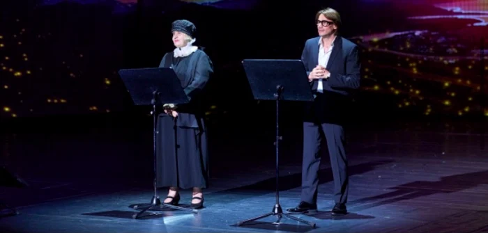 Rodica Mandache și Marius Manole, pe scena Teatrului Național foto: Click!