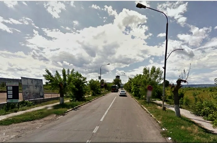 Strada care duce la Aeroportul Bacău va fi lărgită la patru benzi FOTO Googlemap