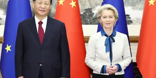 Charles Michel Xi Jinping si von der Leyen FOTO EPA EFE jpg