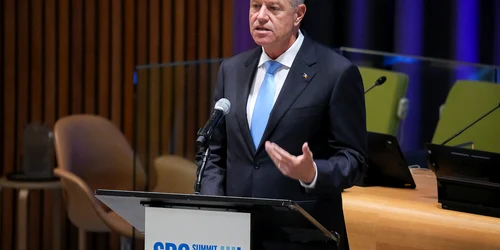 Klaus Iohannis, președintele României FOTO: Presidency