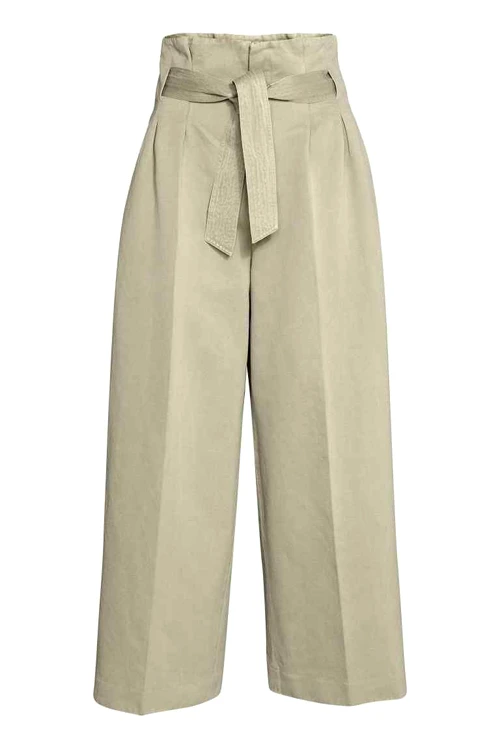 Pantaloni largi cu cordon, H&M, 199,00 lei jpg jpeg